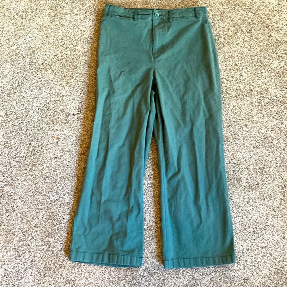 Old navy green jeans size 6
